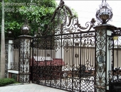 30 mẫu cổng sắt đẹp cho nhà phố, biệt thự | Sắt Mỹ Thuật Tiến Nam